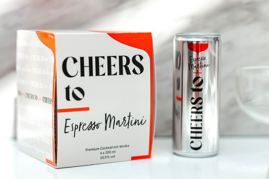CHEERSto Espresso Martini in der Dose